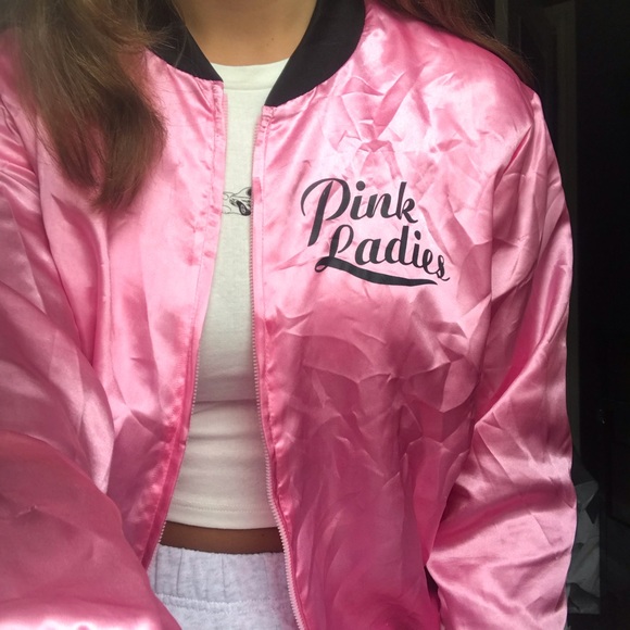 Pink ladies light jacket from grease movie - Picture 2 of 4